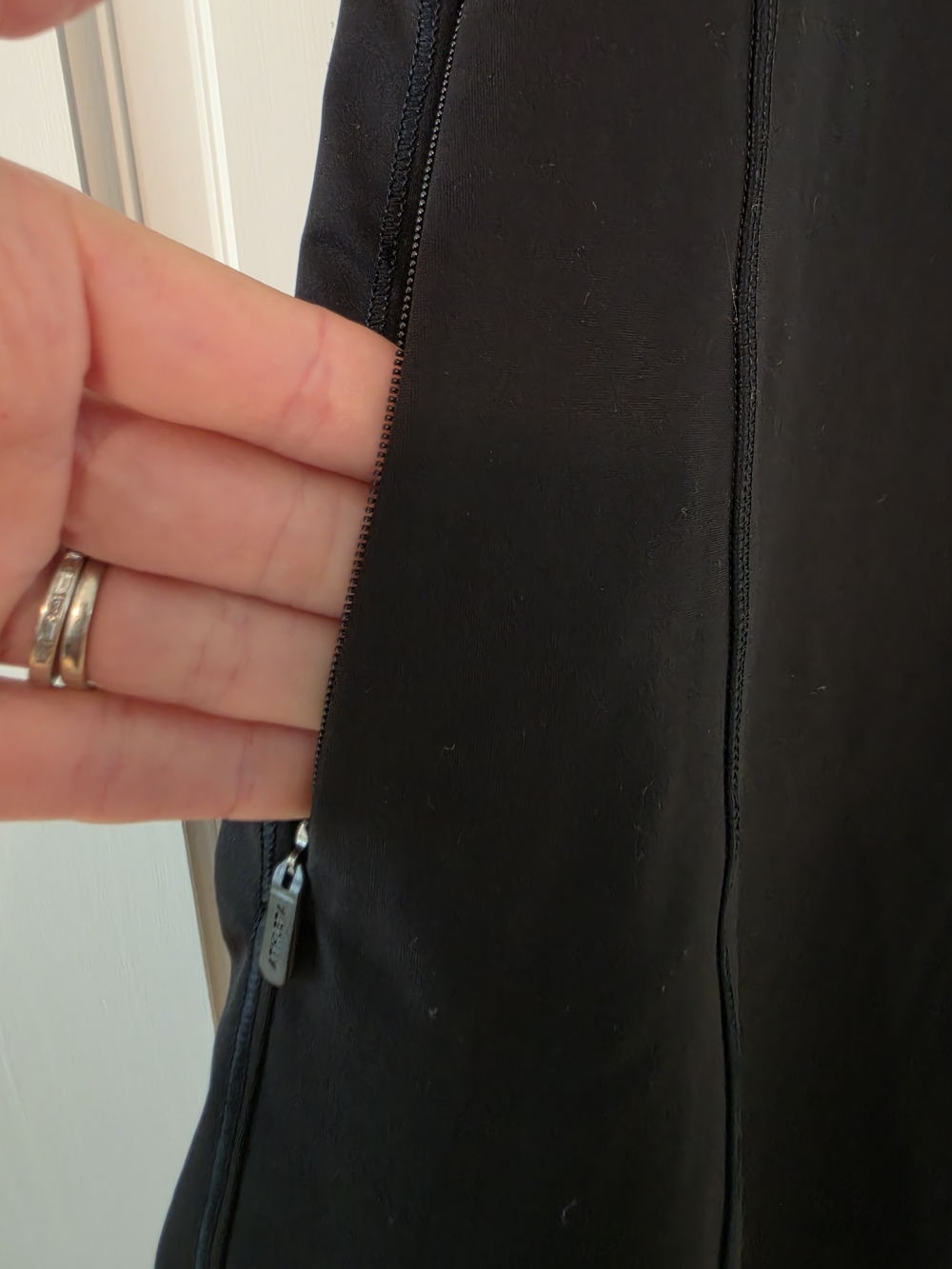 Athleta Levitate Black Racerback A-Line Active Dress - Picture 4 of 6